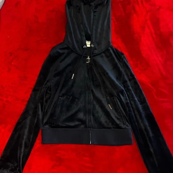Navy blue juicy couture tracksuit